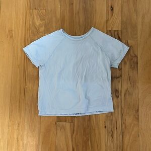 Athleta cropped shirt